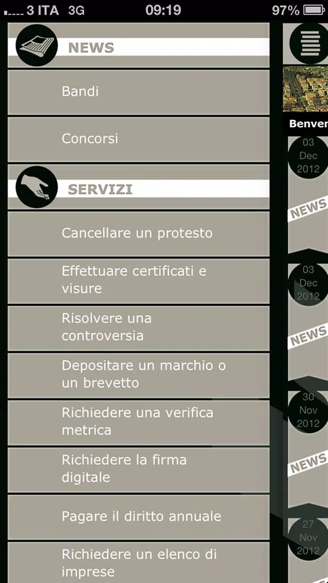 Camera di Commercio di Rieti स्क्रीनशॉट