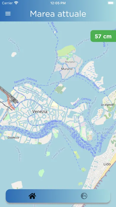 Ảnh chụp màn hình của Venice Tide