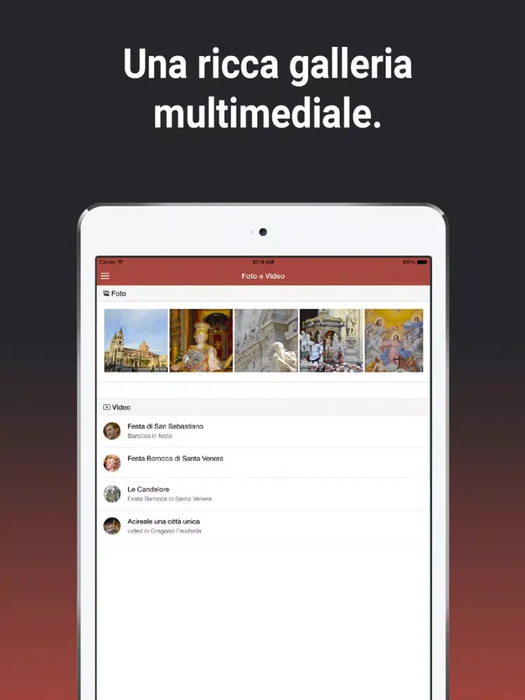 صور Arte e Fede Diocesi Acireale iPad 