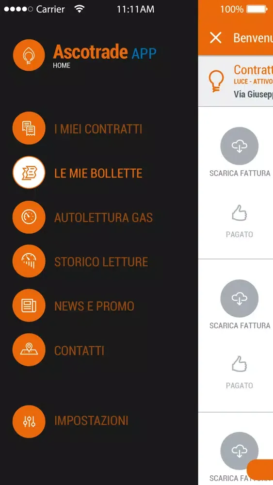 Capturas de pantalla de Ascotrade App gas e luce