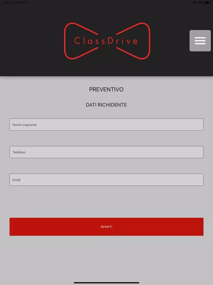 ClassDrive iPad  スクリーンショット