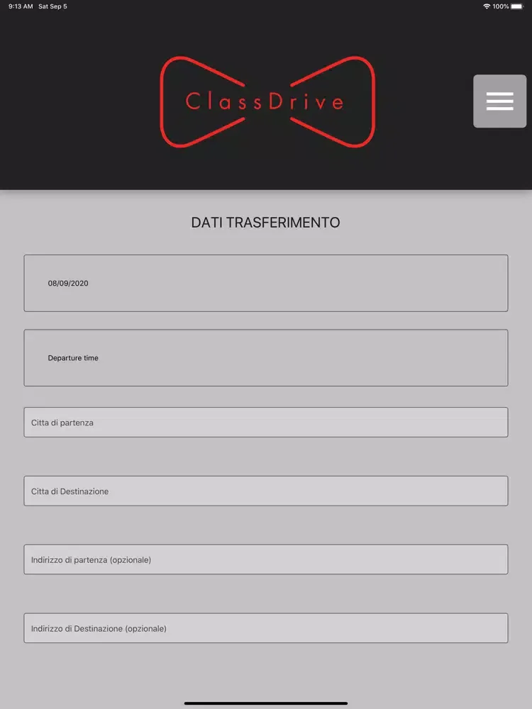 ClassDrive iPad  スクリーンショット