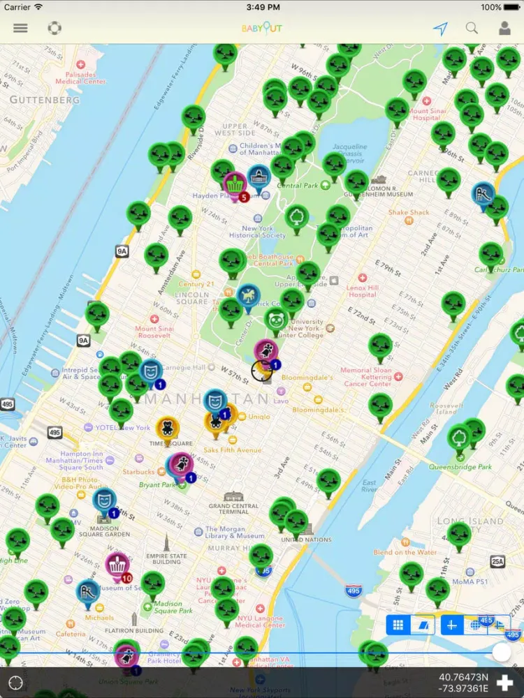 Capturas de tela do BabyOut World: Travel Guide for Families with Kids iPad 