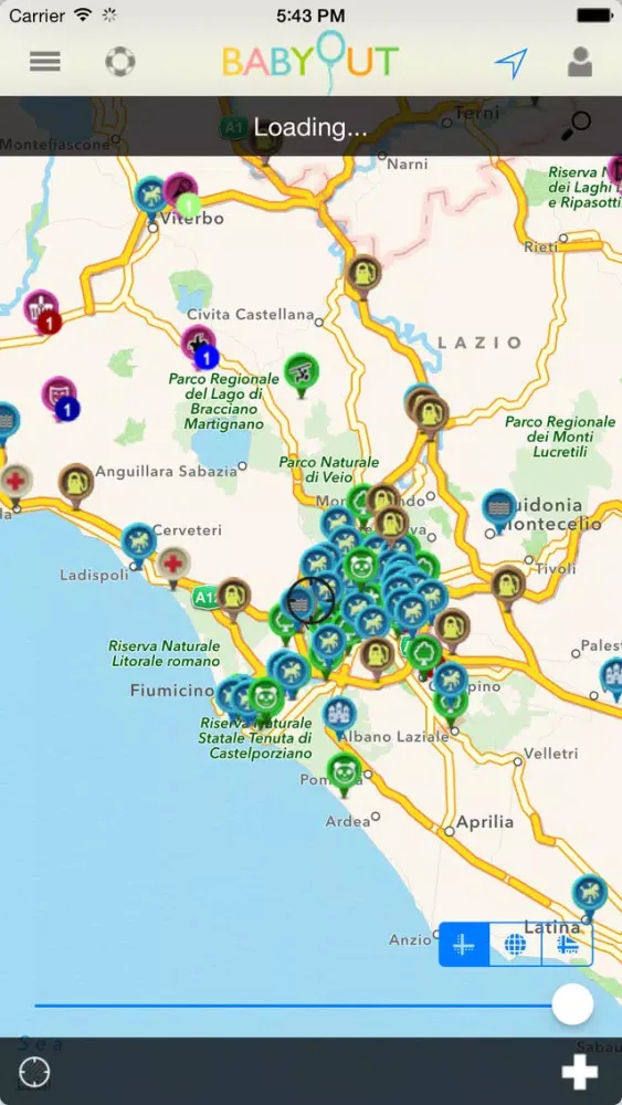 BabyOut Rome: Lazio for Families with Kids应用截图