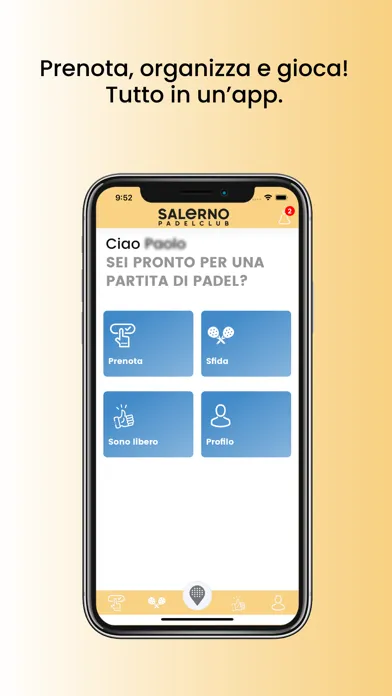 Скриншоты Salerno Padel Club