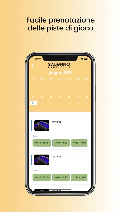 Скриншоты Salerno Padel Club