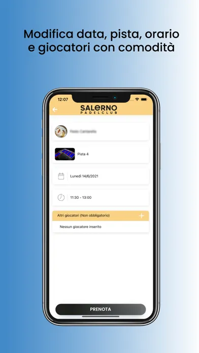 Скриншоты Salerno Padel Club