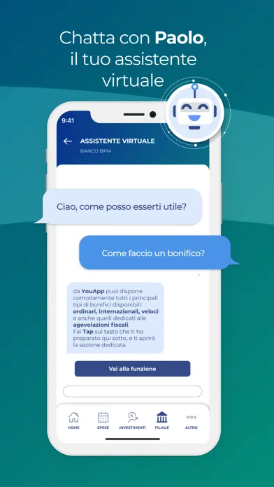 YouApp - Banco BPM Screenshots