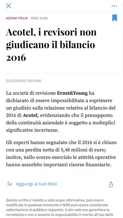 Screenshot di SoldiOnline