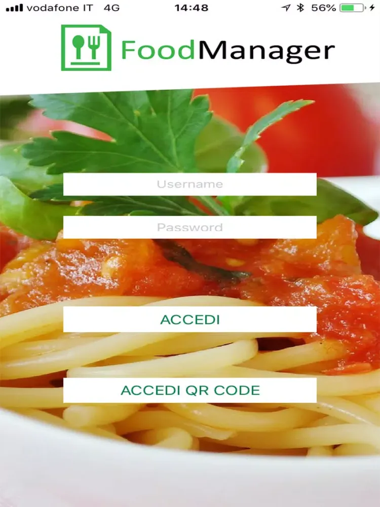 Food Manager iPad  Screenshots