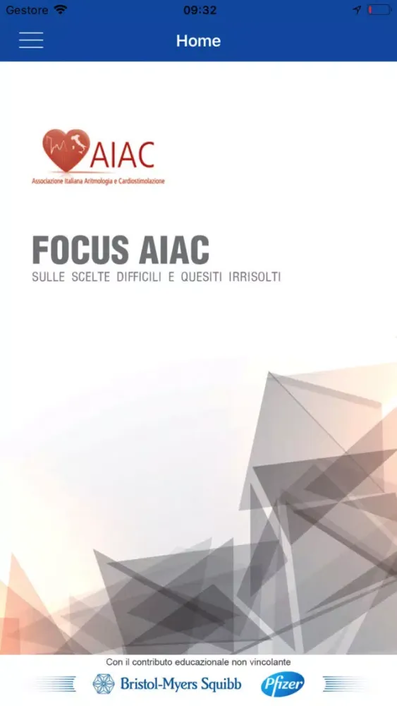 Tangkapan skrin FOCUS AIAC