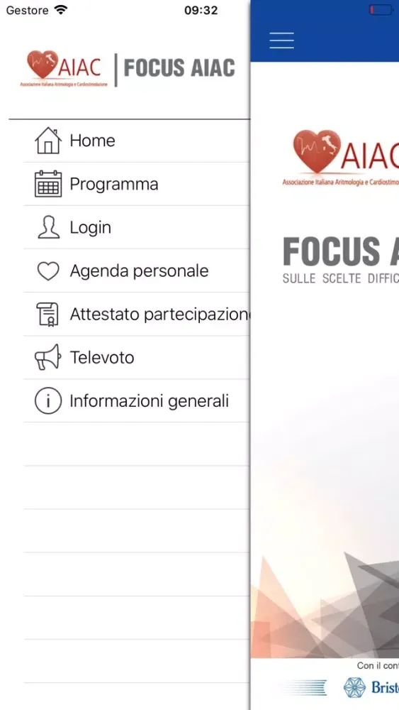 Tangkapan skrin FOCUS AIAC