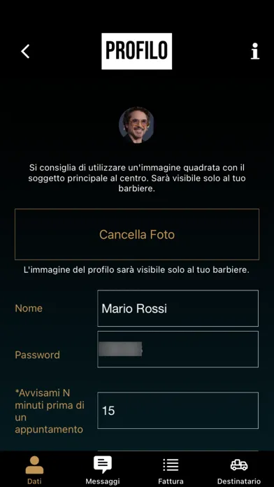 Ascanio Barbershop应用截图