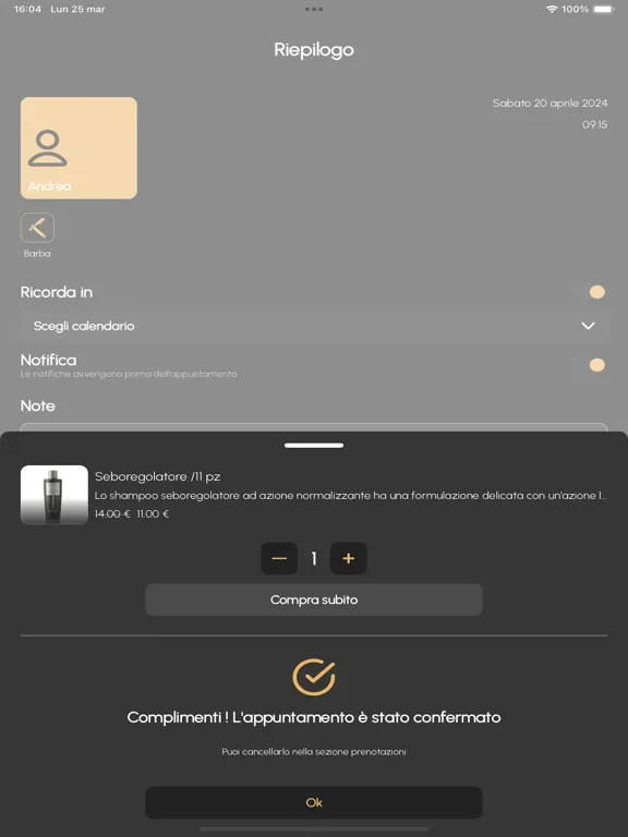 Capturas de pantalla de Hair Man Giuseppe iPad 