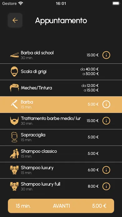 Capturas de pantalla de Hair Man Giuseppe
