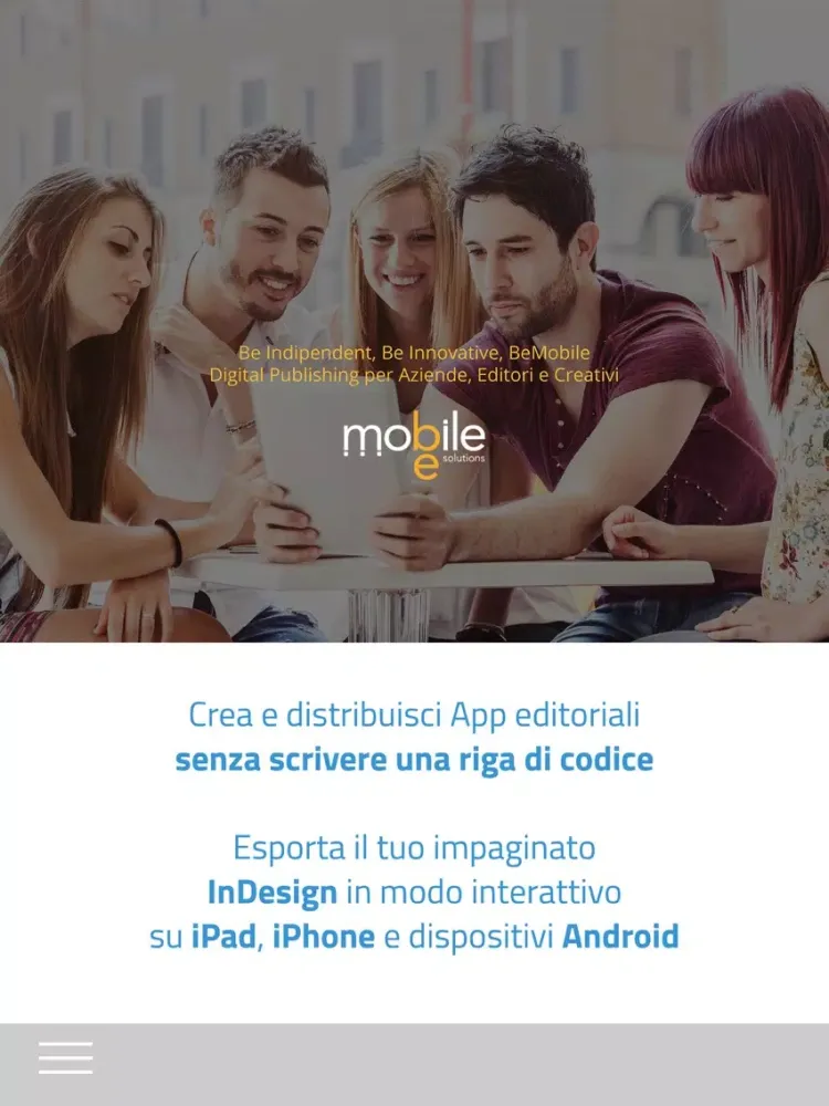 Скриншоты BeMobile Solution iPad 