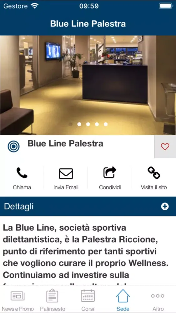 Zrzuty ekranu Blue Line Riccione