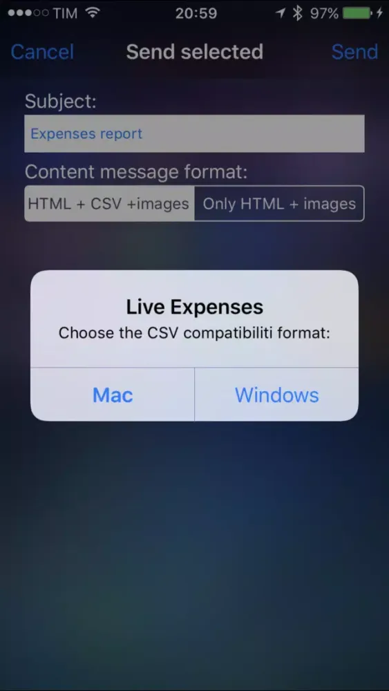 Live Expenses Gold سکرین شاٹس