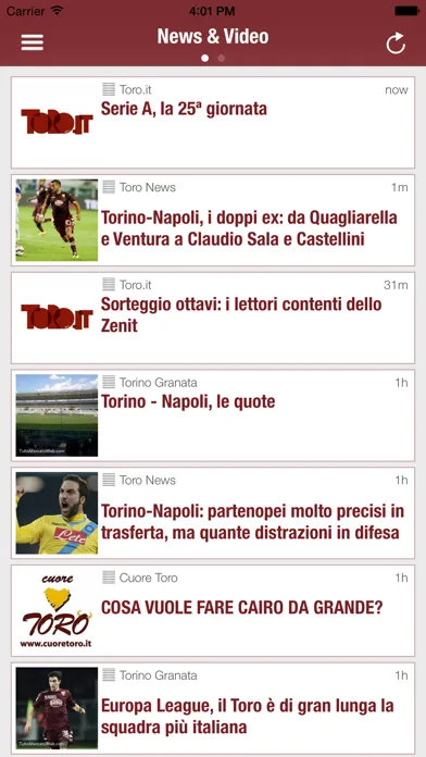 Capturas de pantalla de Info Toro