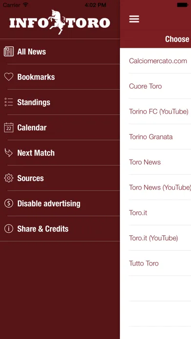 Capturas de pantalla de Info Toro