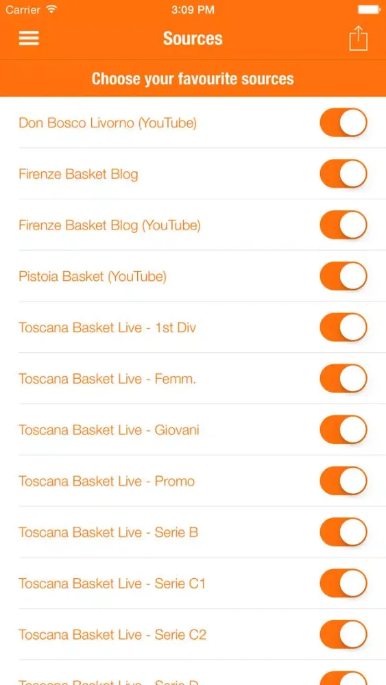 Info Minors Toscana应用截图
