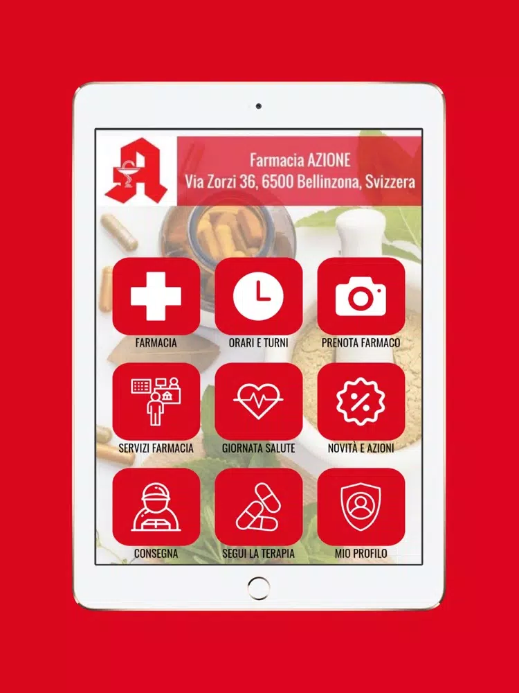 Farmacia Azione iPad  Screenshots