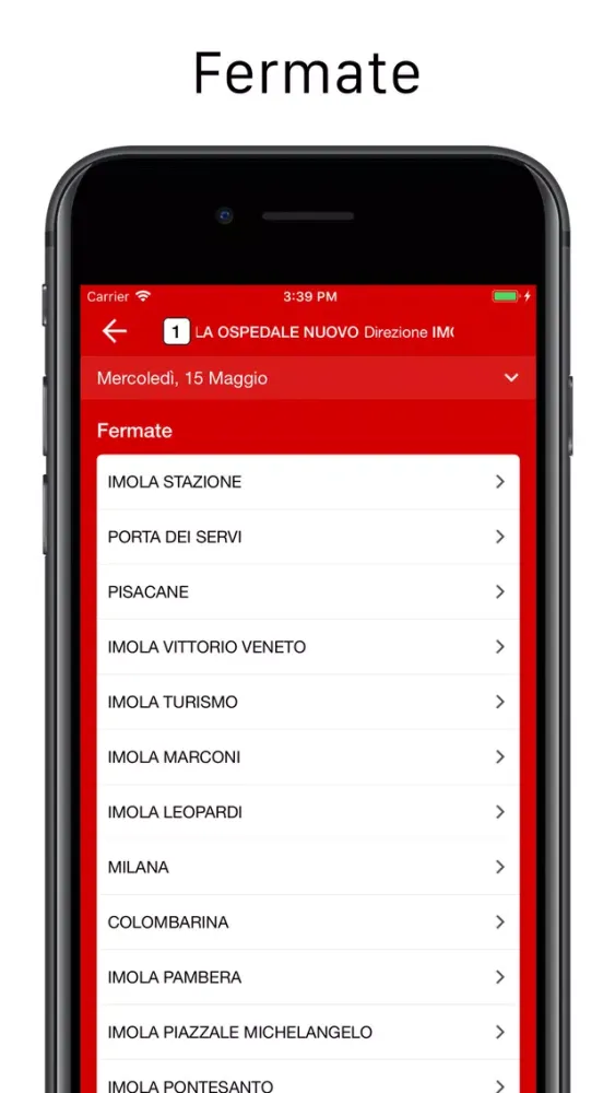 Bologna, Ferrara Bus Timetable 스크린샷