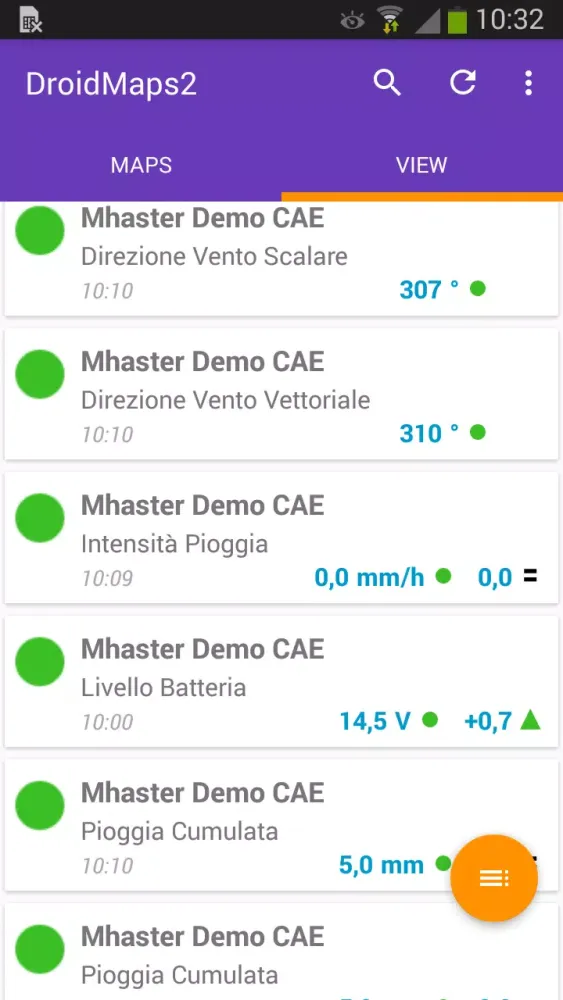 Скриншоты DroidMaps 2.0