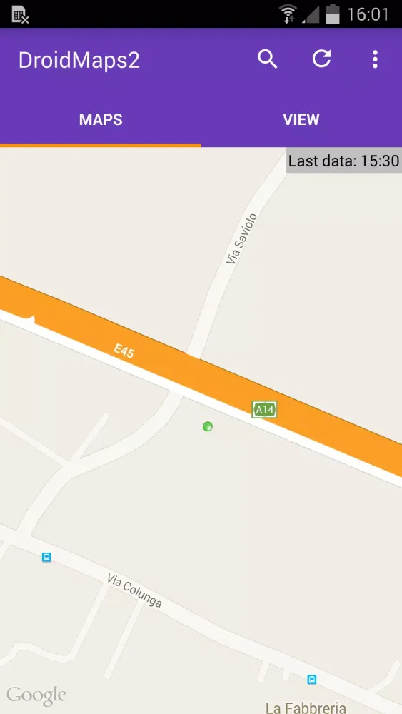 Скриншоты DroidMaps 2.0
