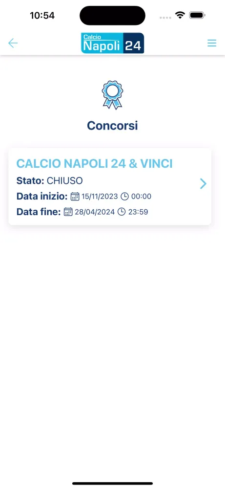 Screenshot di CalcioNapoli24