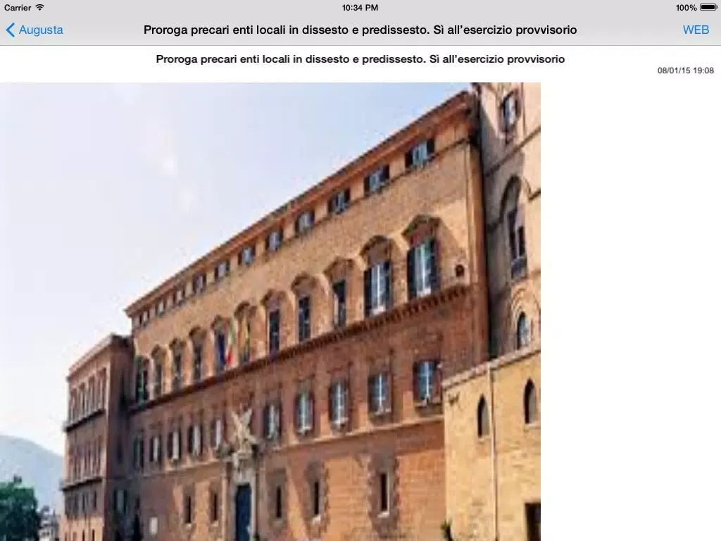Canale 8 News iPad 应用截图