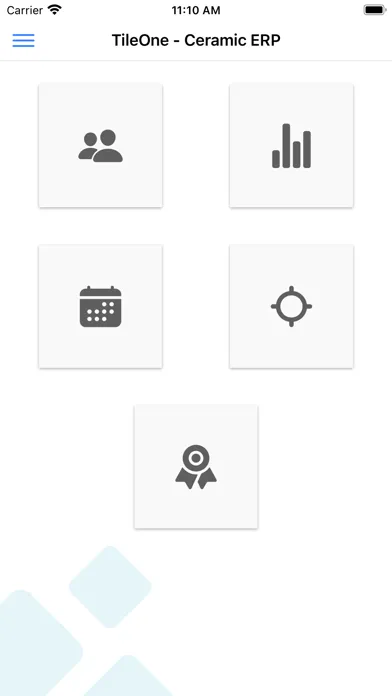 TileOne sales force automation スクリーンショット