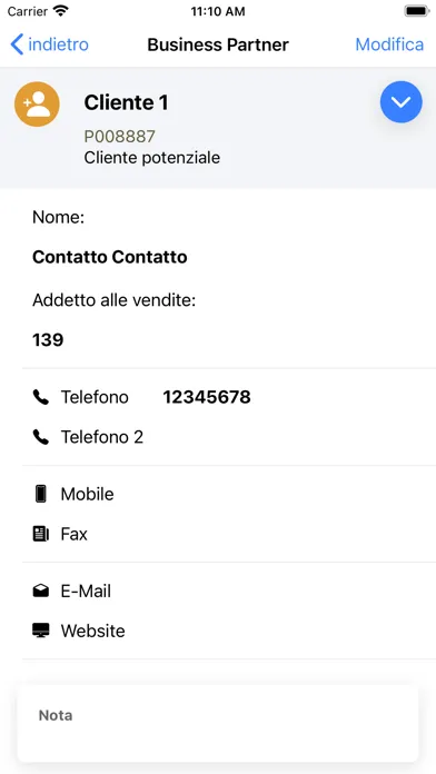 TileOne sales force automation スクリーンショット