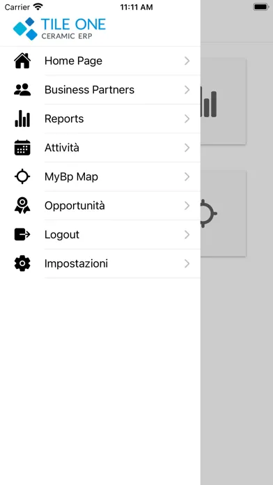 TileOne sales force automation スクリーンショット