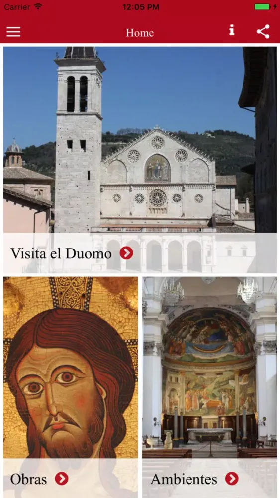 Capturas de tela do La Catedral de Spoleto
