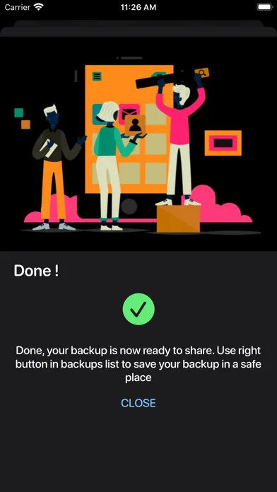 تصاویر Contacts Backup Smart