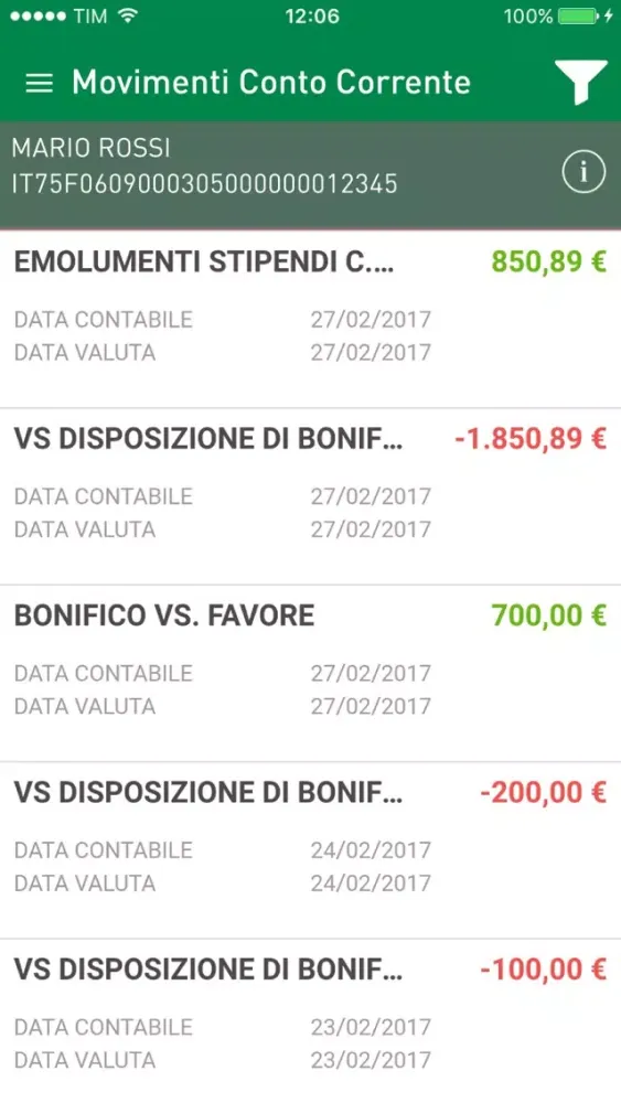 Capturas de tela do Biver Banca Corporate