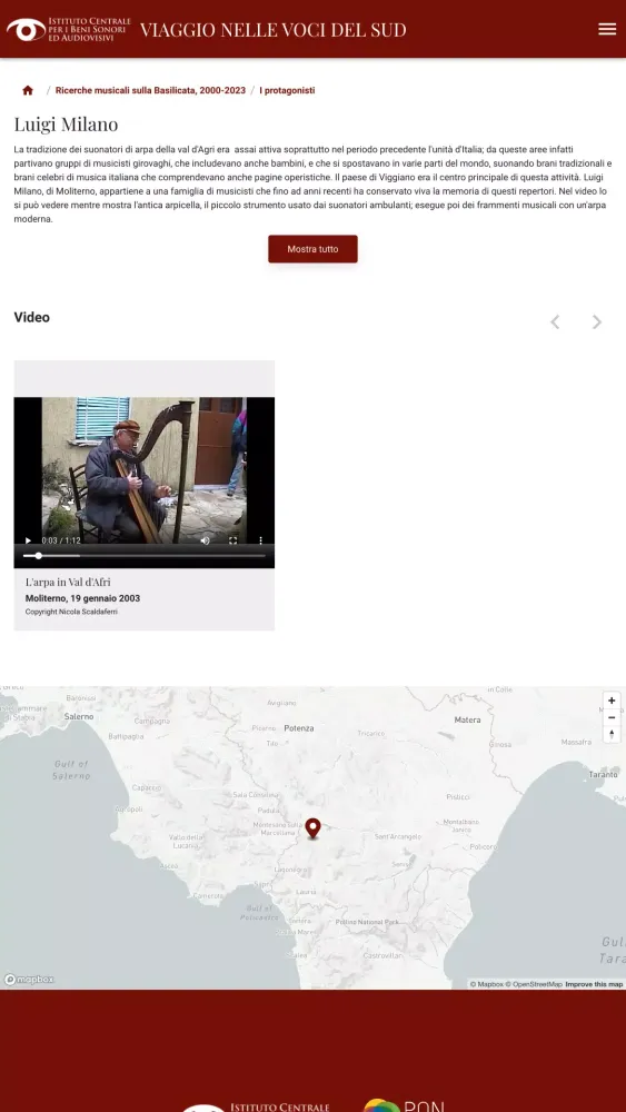 Viaggio nelle voci del sud Screenshots