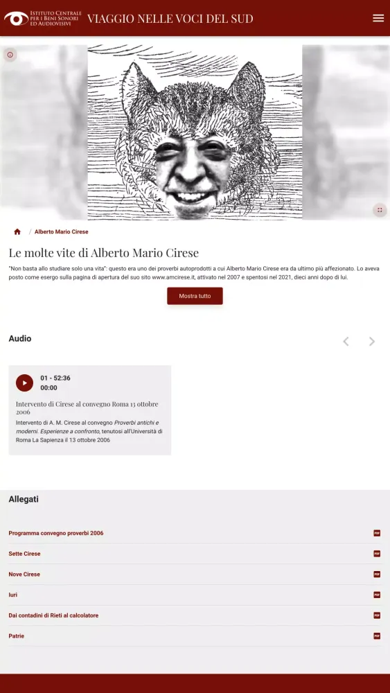 Viaggio nelle voci del sud Screenshots