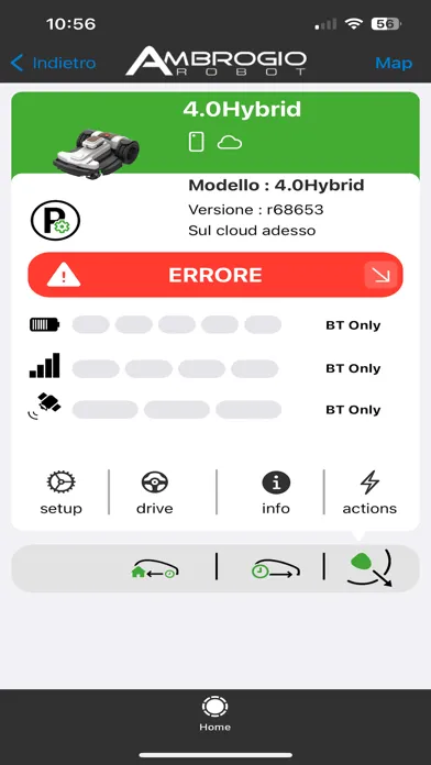 Ambrogio Remote Ekran Görüntüleri