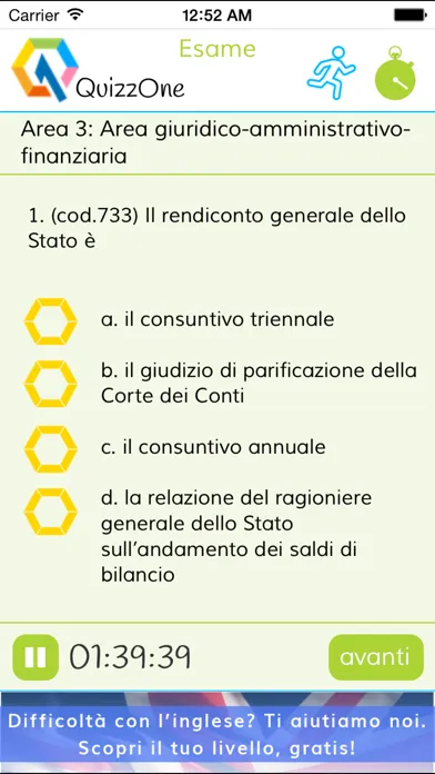 Screenshot di QuizzOne - Scuola