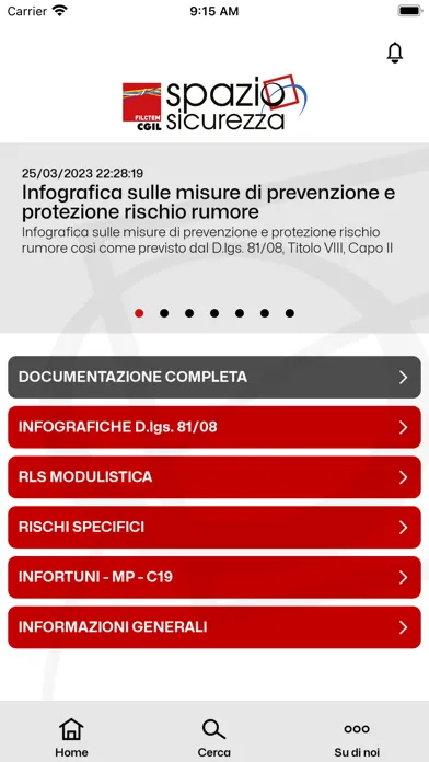 spazio sicurezza FILCTEM CGIL স্ক্রিনশট
