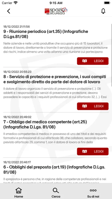spazio sicurezza FILCTEM CGIL স্ক্রিনশট
