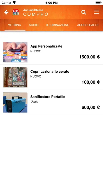 Capturas de pantalla de Annunci Chiesa