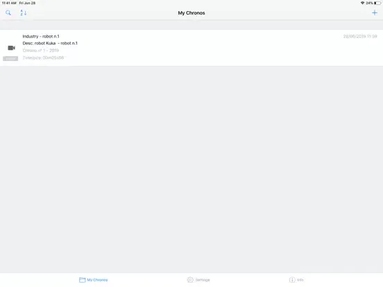 myTimeSlices iPad  سکرین شاٹس