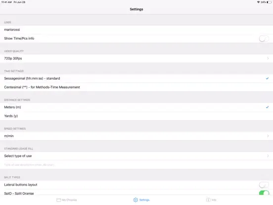 myTimeSlices iPad  سکرین شاٹس