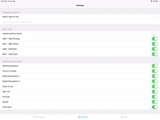 myTimeSlices iPad  سکرین شاٹس