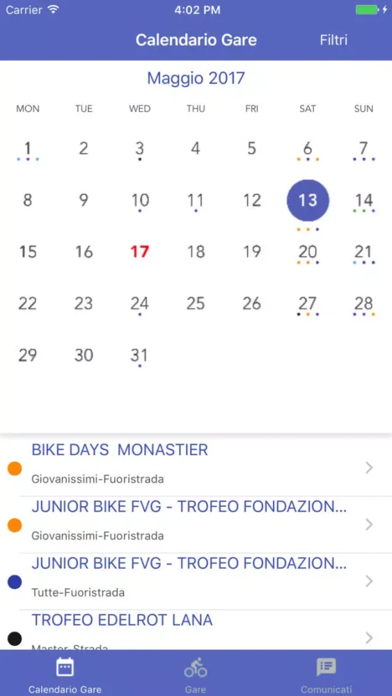 Gare ciclismo FCI Screenshots