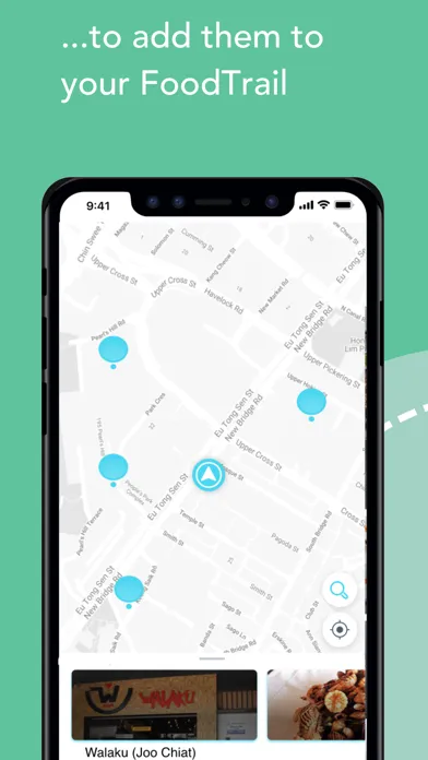 FoodTrail Screenshots