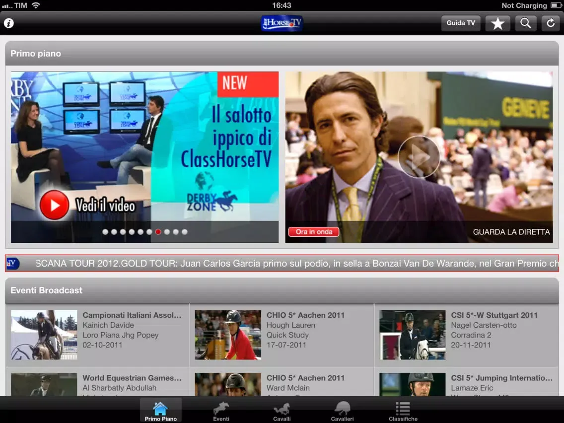 ClassHorse.TV iPad 應用截圖